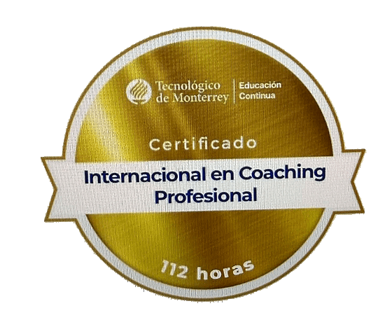 Insignia del Tecnológico de Monterrey, Educación Continua: Certificado Internacional en Coaching Profesional, 112 horas